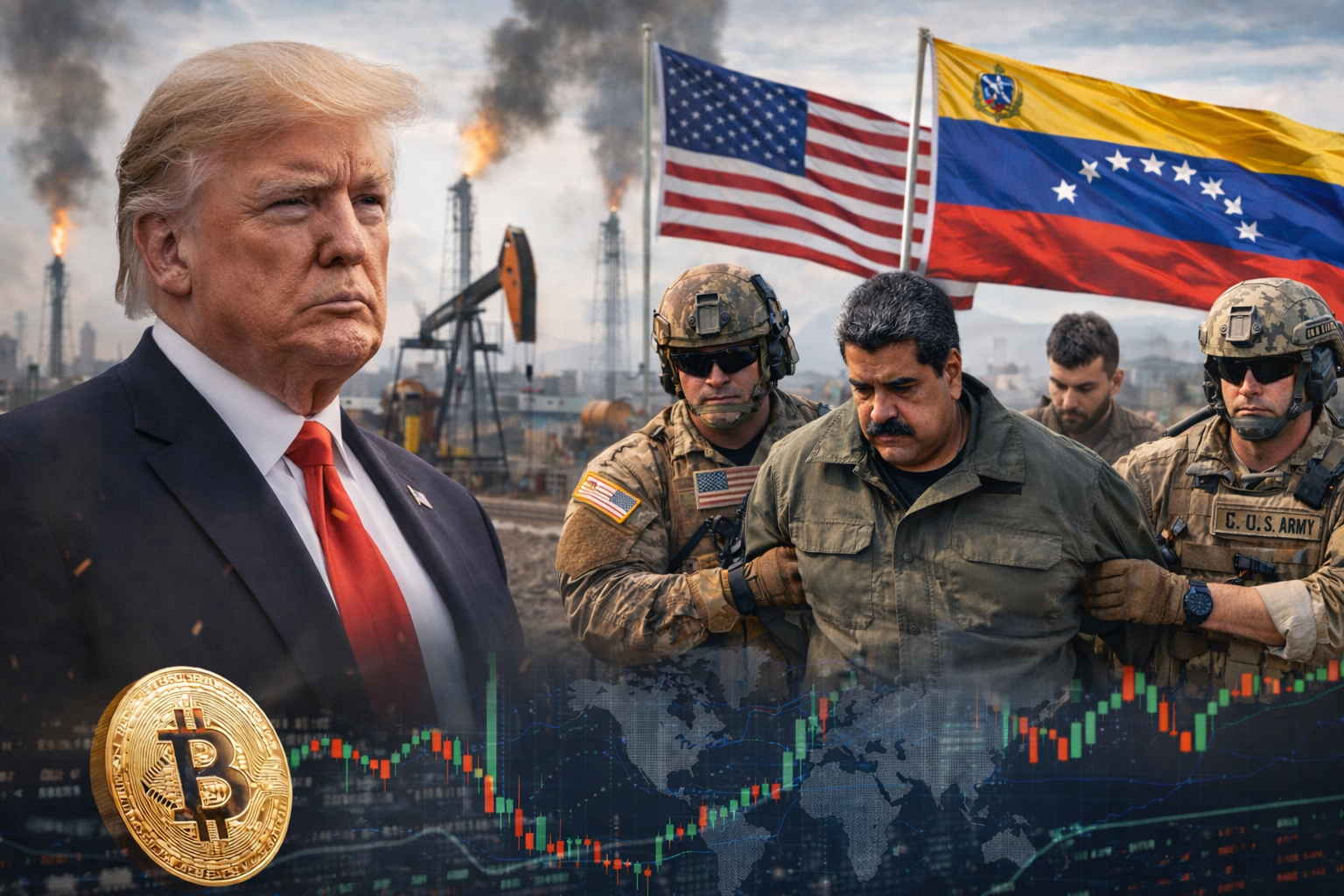 Ketegangan AS–Venezuela dan Dampaknya ke Ekonomi Global: Mengapa Pasar Crypto Ikut Bereaksi?